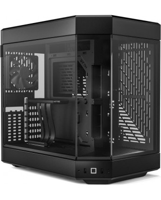 Case HYTPE Y60 Black ( Support ATX MB / USB 3.0 / Tempered Glass ) 